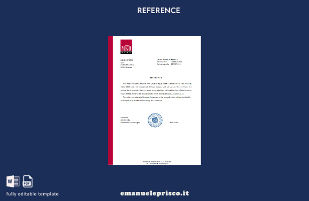 stile verificato Modello di riferimento della banca MKB Ungheria